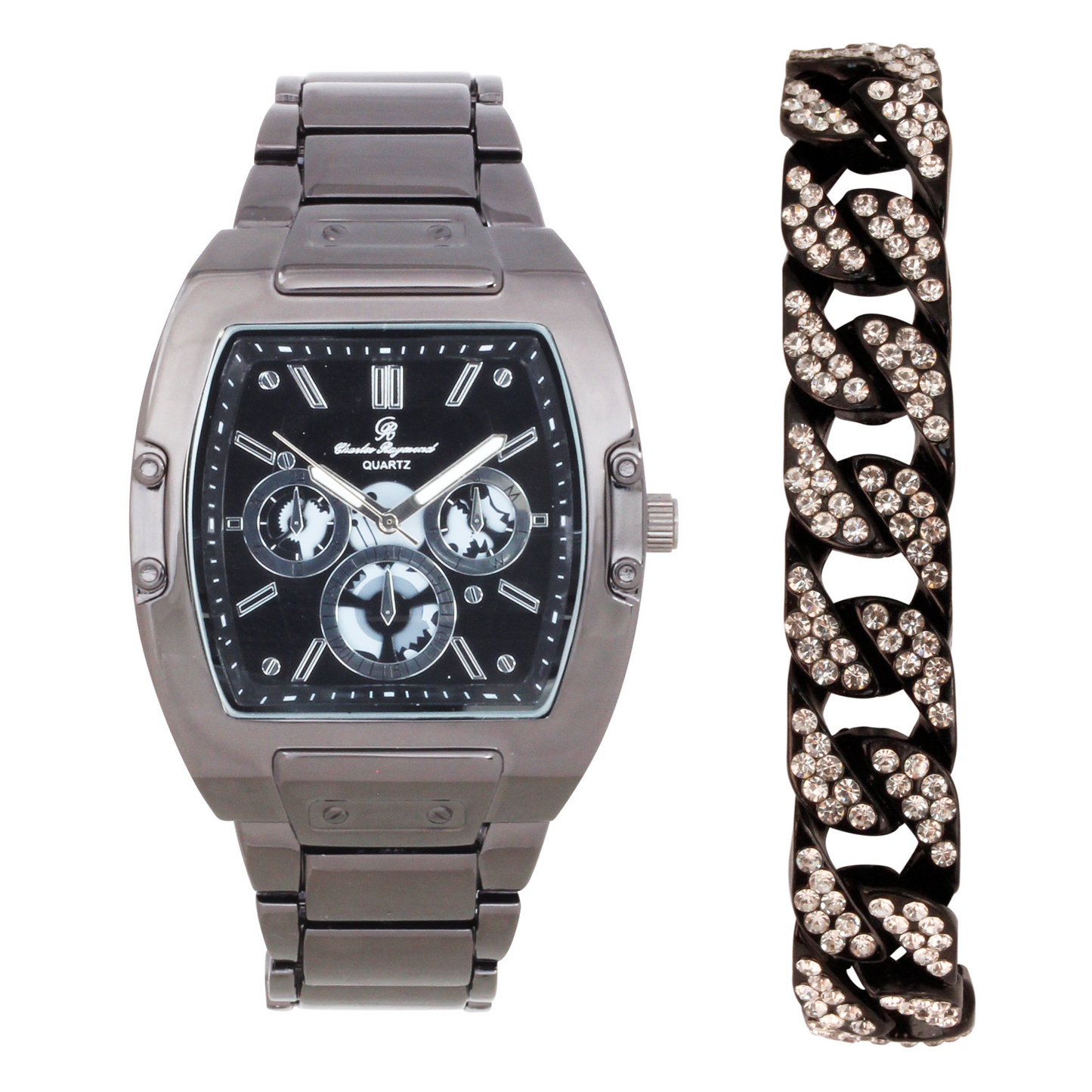 ST10542 with Cuban Bracelet