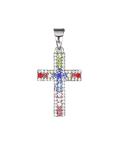 ST10327 Shiny SLV Cross Set