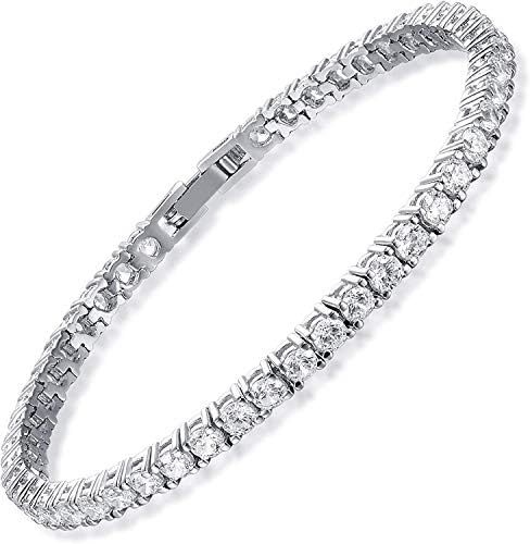 Watch + 2 Tennis Bracelet Combo