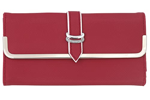 ST10038 Women Wallet Watch Set (Wine)