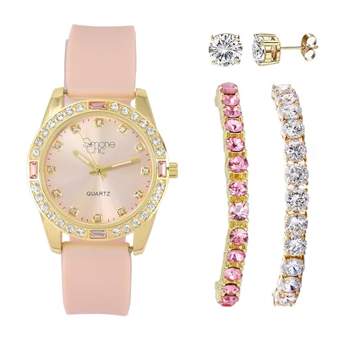 Watch + 2 Tennis Bracelet Combo