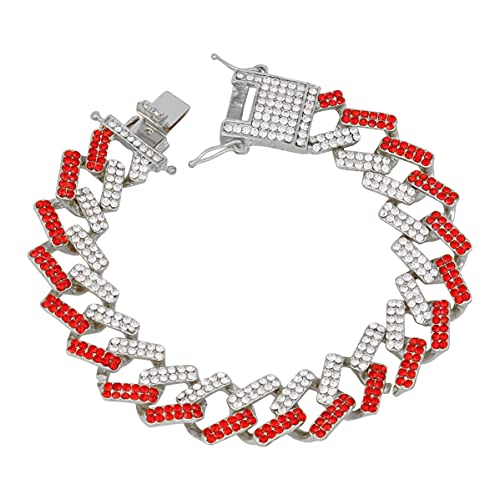 ZZ Bracelet - ZZ001B(Red/Slv)