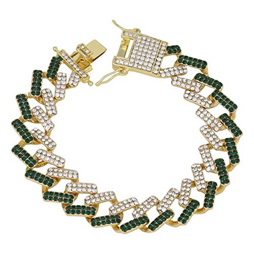 ZZ Bracelet - ZZ001B(Grn/Gld)