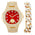 Gold Bright Red