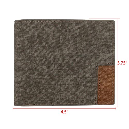 Classic Grey Black Watch, Grey Black Wallet & Grey Keychain Set