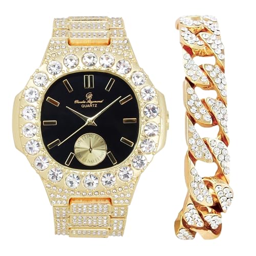 ST10316CE With Cuban Bracelet
