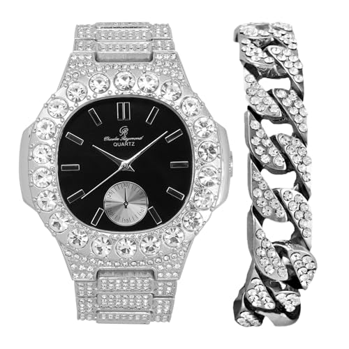 ST10316CE With Cuban Bracelet