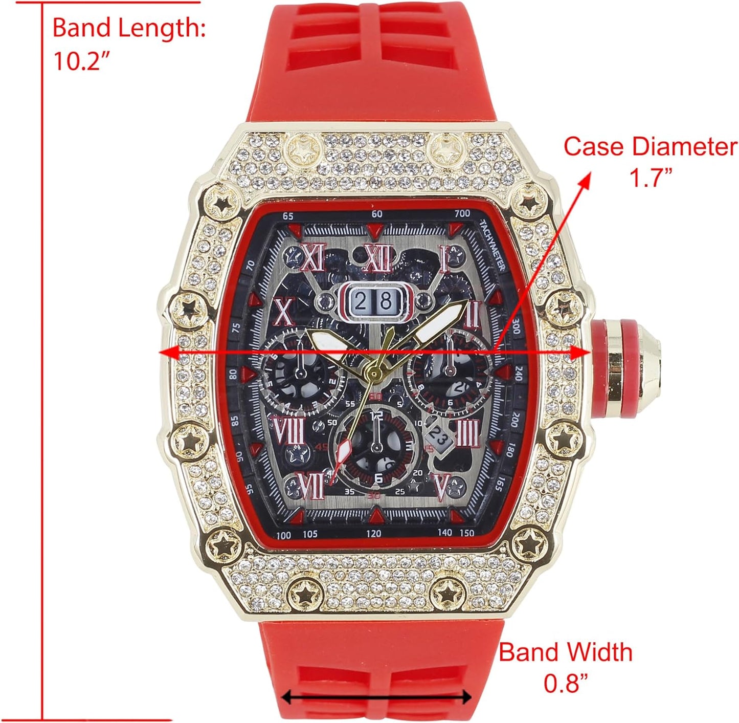 ST10526 Single(Red Gold)