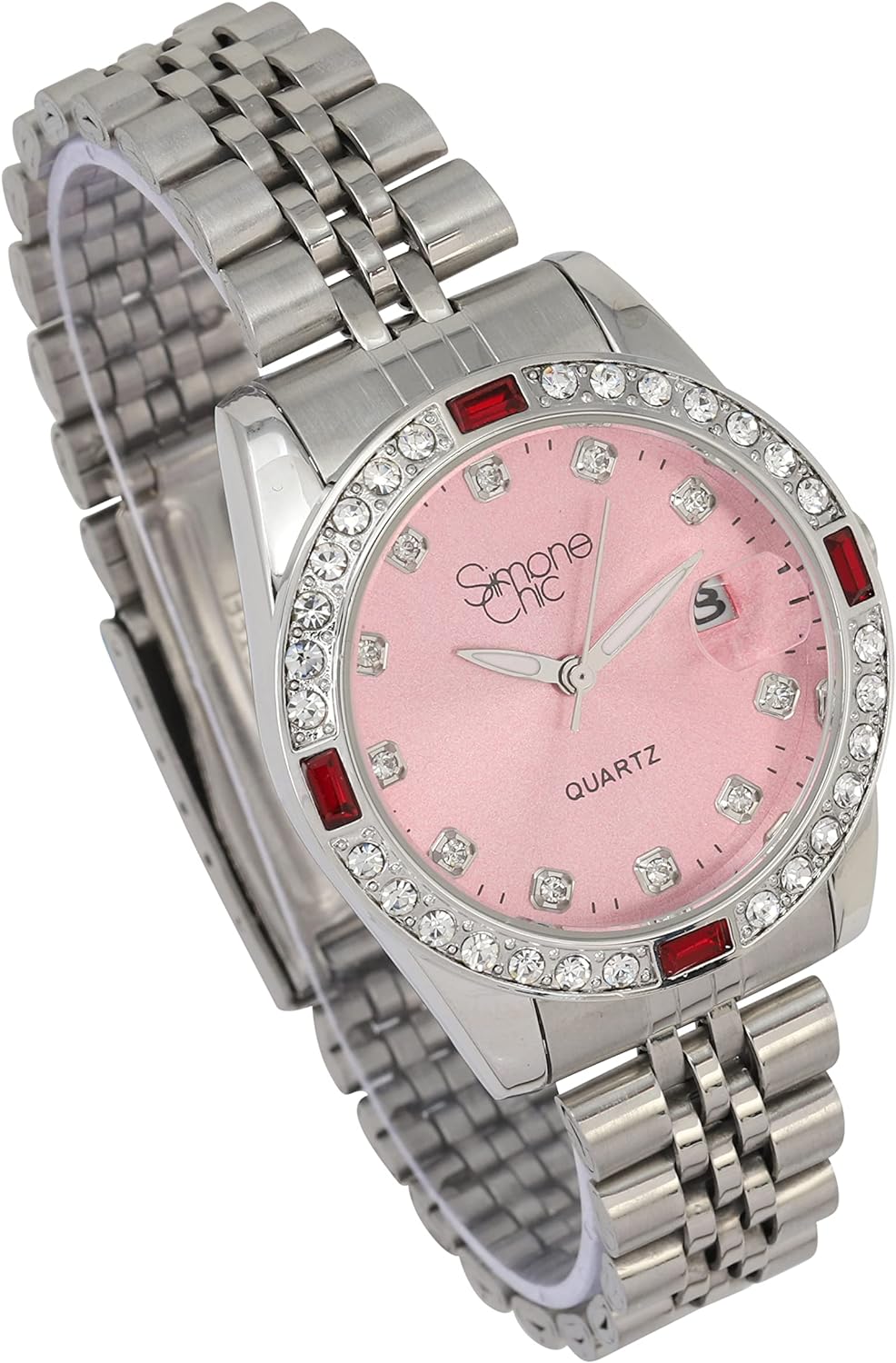 ST10415 MB Single(Silver Baby Pink Ruby)