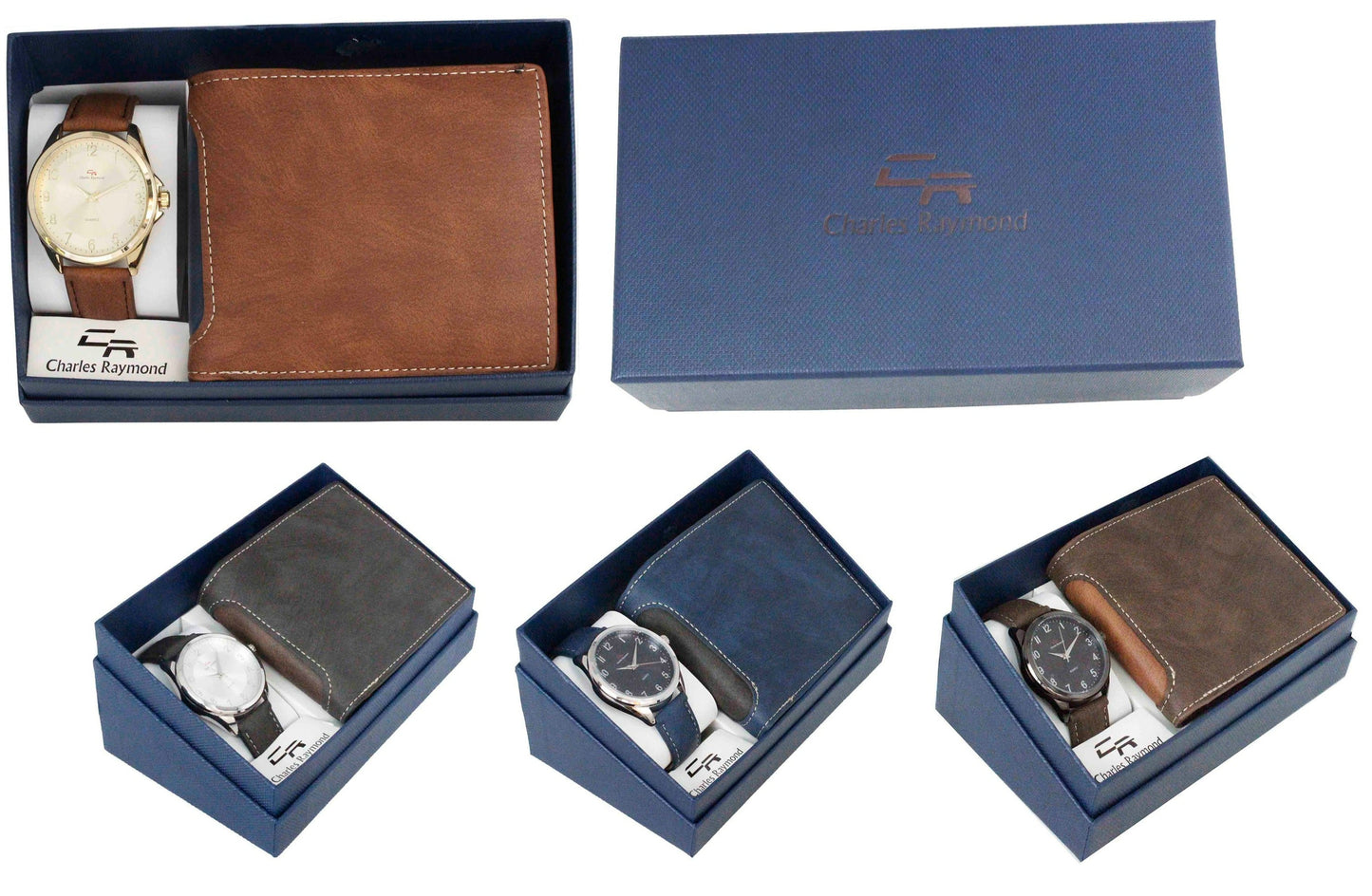 8688-LB Grey Watch with Grey wallet sets