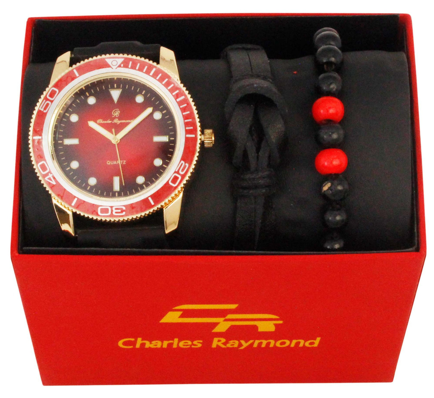 ST10428 Sport Silicon Band Watch with 2 Bracelets