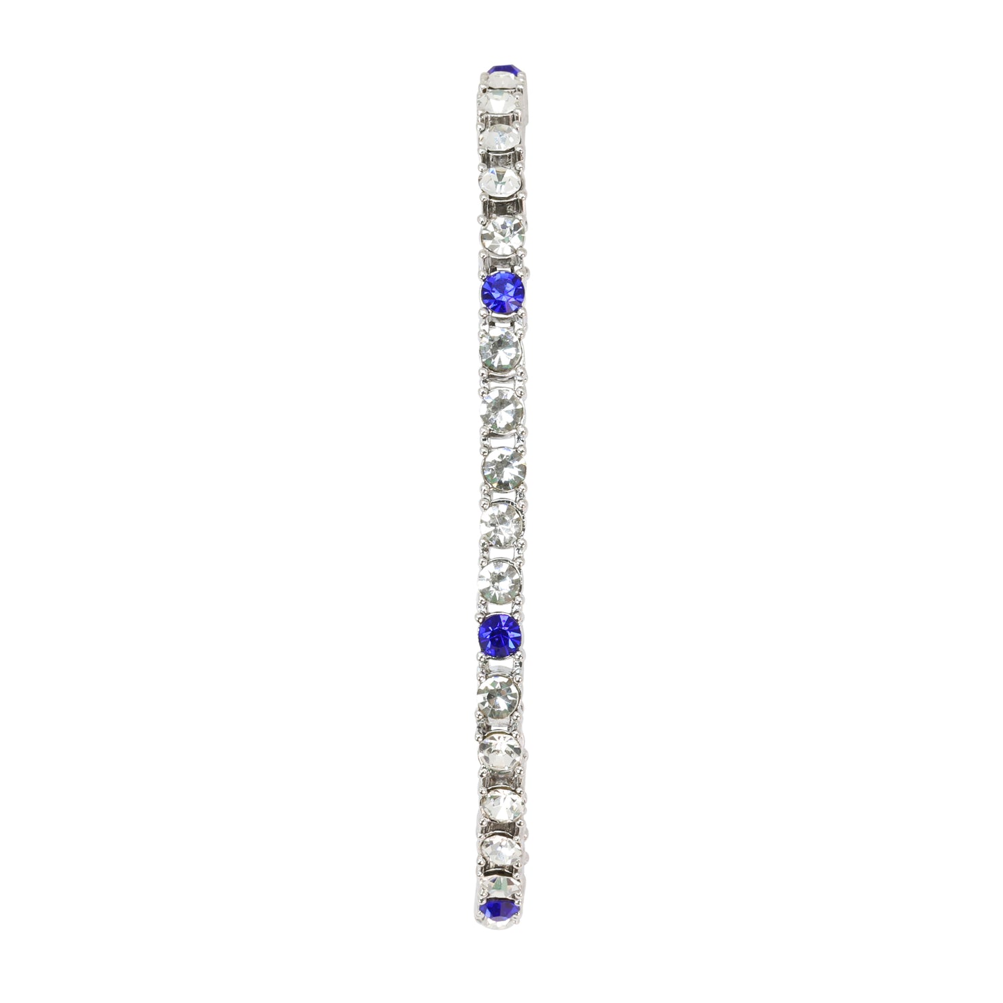 3mm Tennis Bracelets (SLV - Blue)