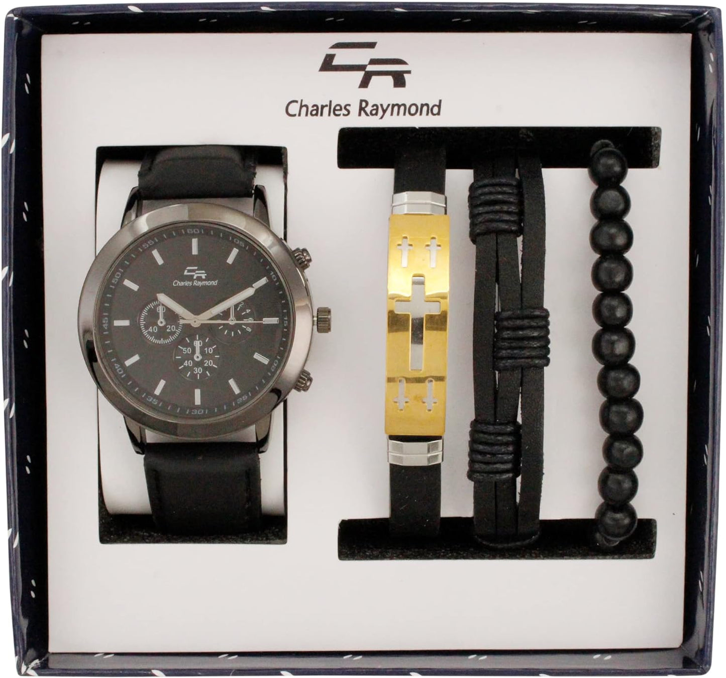 Beaded Bracelet & Watch Set
