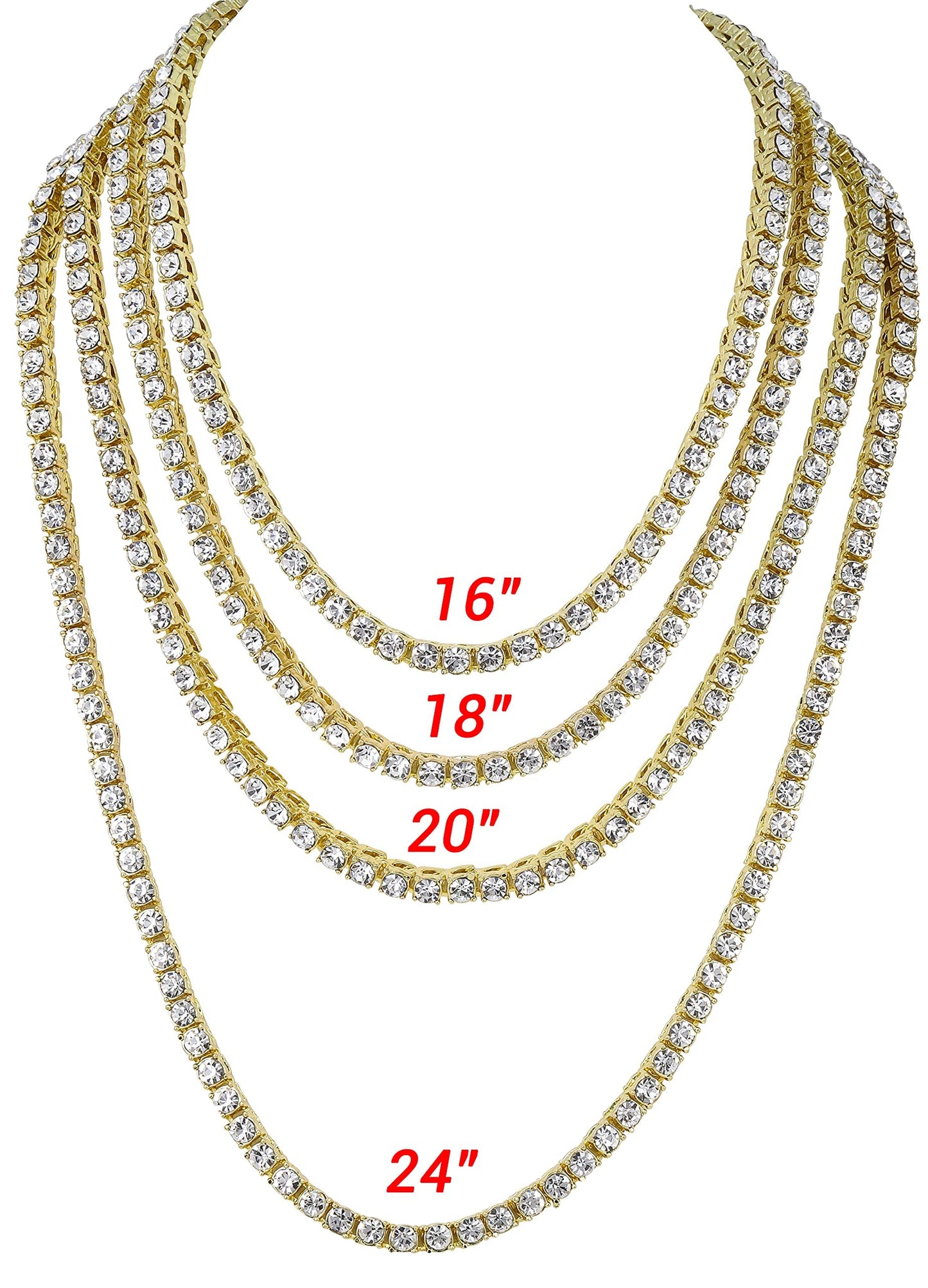Tennis Chain(Gold)