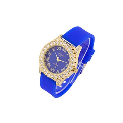 ST10357LA Gold Royal Blue