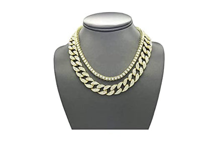 2 chain set (Gold, 20" + 22")