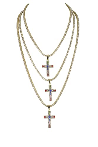 ST10372MLA GLD Cross Set