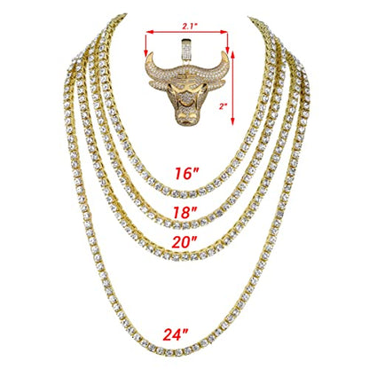 TN001(Bull Pendant)