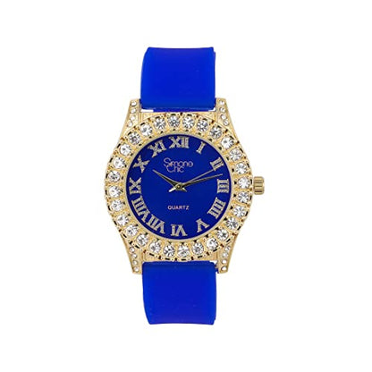 ST10357LA Gold Royal Blue