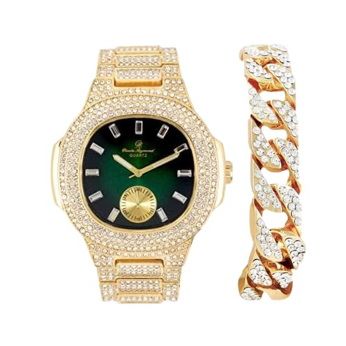 ST10235VO With Cuban Bracelet