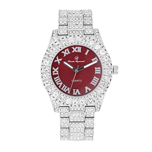 ST10327 LA(Silver-Burgundy)