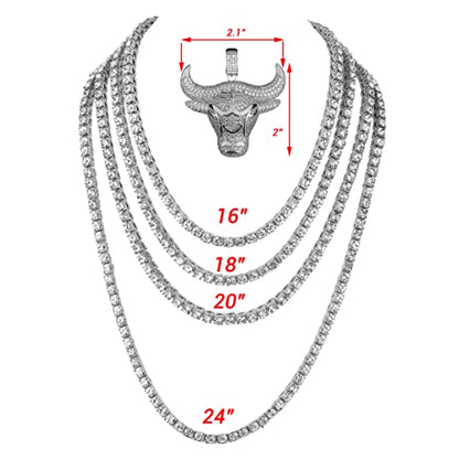 TN001(Bull Pendant)