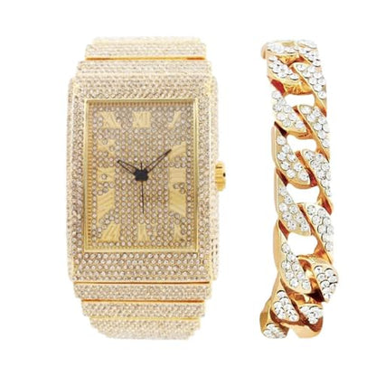 ST10602 with Cuban Bracelet