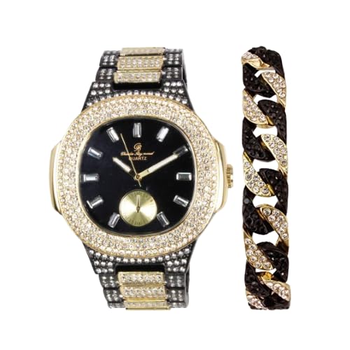 ST10235VO With Cuban Bracelet