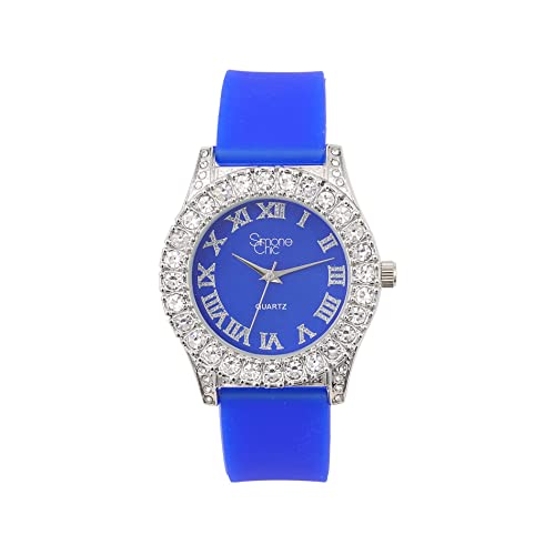 ST10357LA Silver Royal Blue