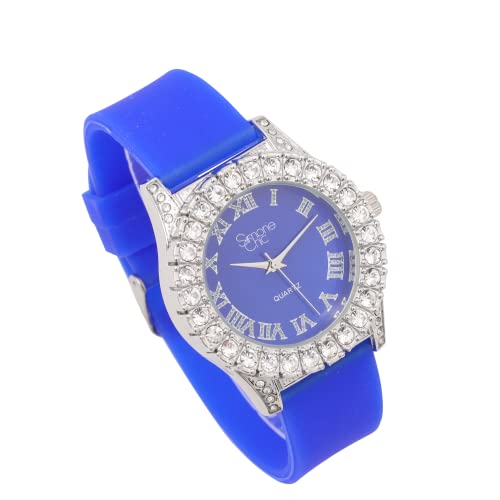 ST10357LA SLV Royal Blue Set