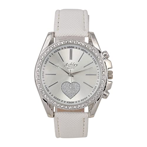 ST10038 Women Wallet Watch Set (White)