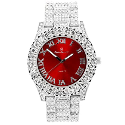 ST10327 CRNT Silver - Blood Red