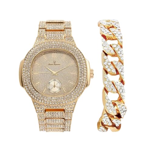 ST10235VO With Cuban Bracelet