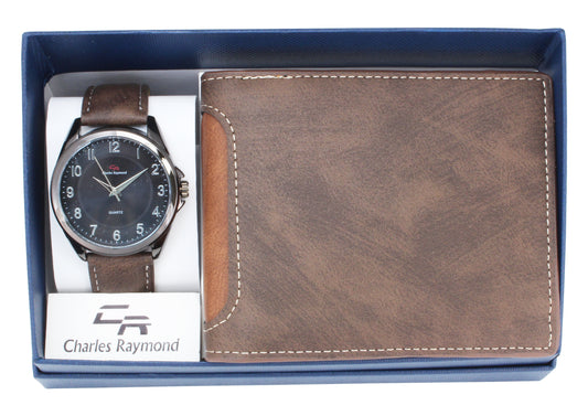 8688-LB Tan Watch with Tan wallet sets