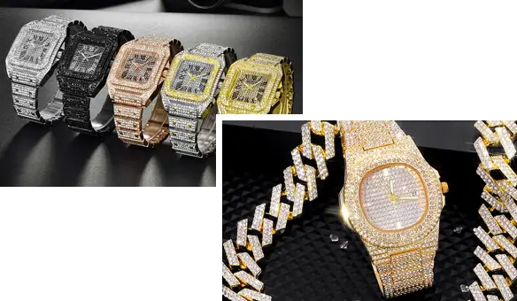 Charles raymond 2024 watch iced out