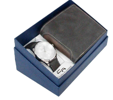 8688-LB Grey Watch with Grey wallet sets