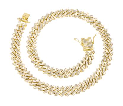 Iced Out Leopard Pendant on Z Chain