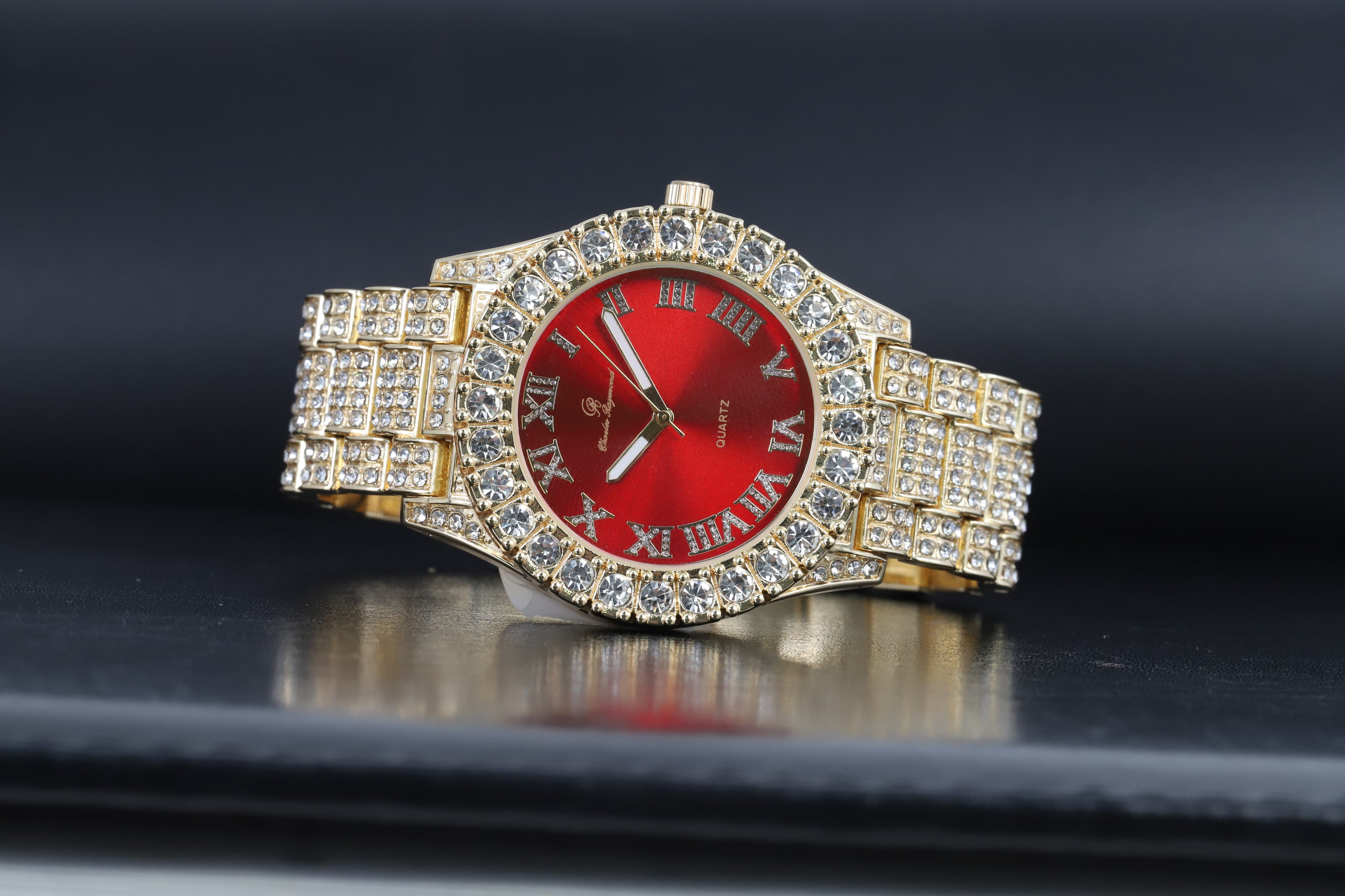 Charles raymond hot sale watch diamond