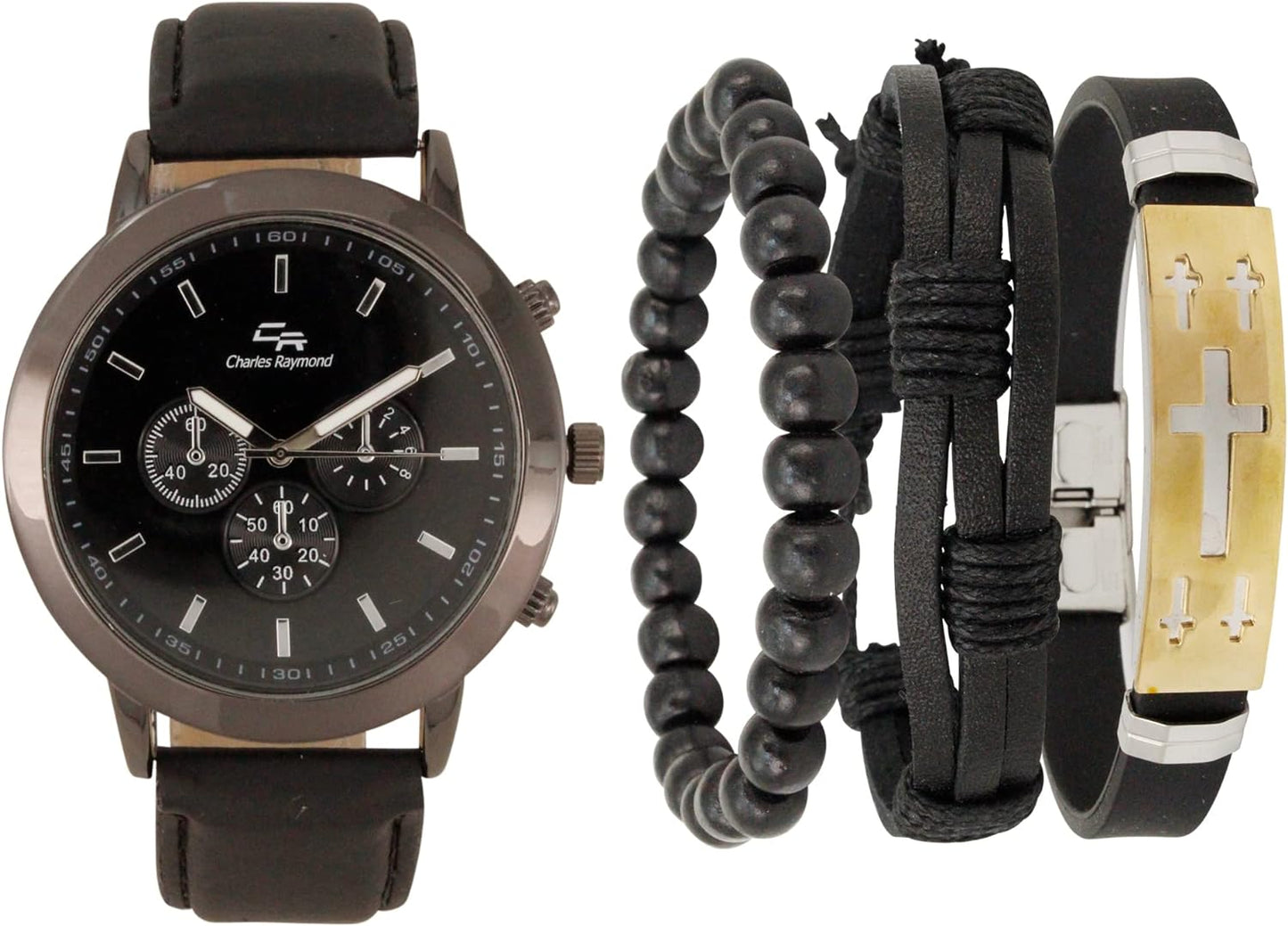Beaded Bracelet & Watch Set