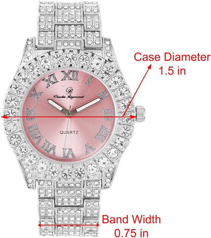 ST10327LA SILVER RED