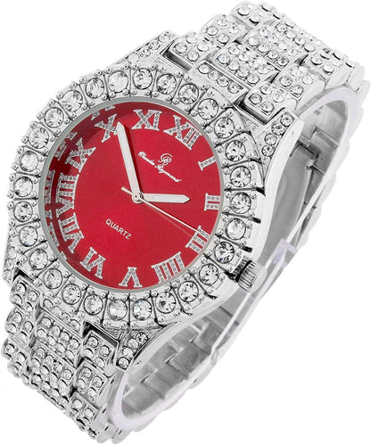 ST10327LA SILVER RED