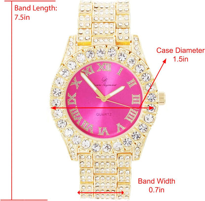 ST10327LA SILVER RED