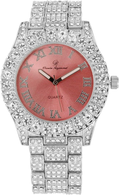 ST10327LA SILVER RED