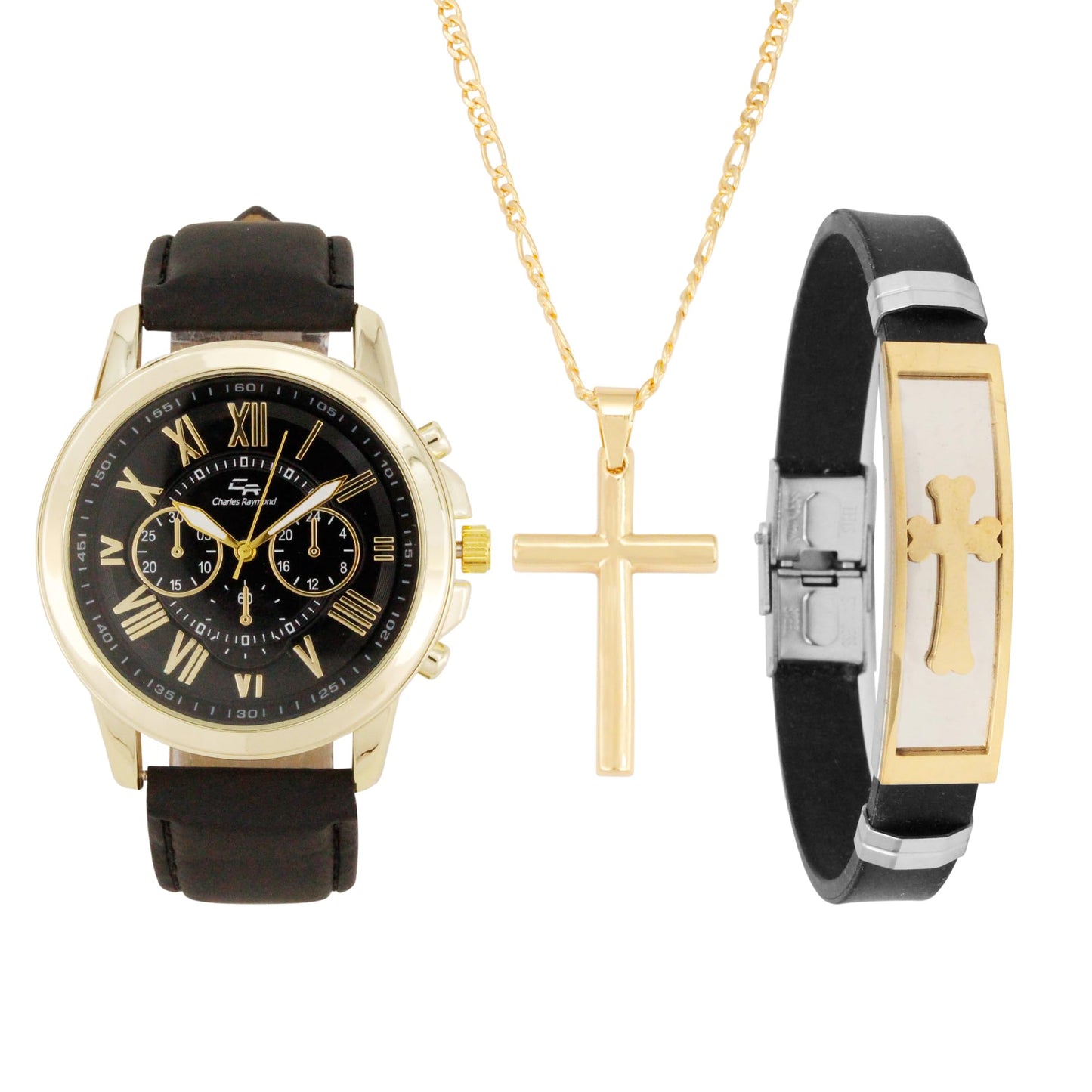 V0045 Watch, Necklace and Bracelet Set GQ Look