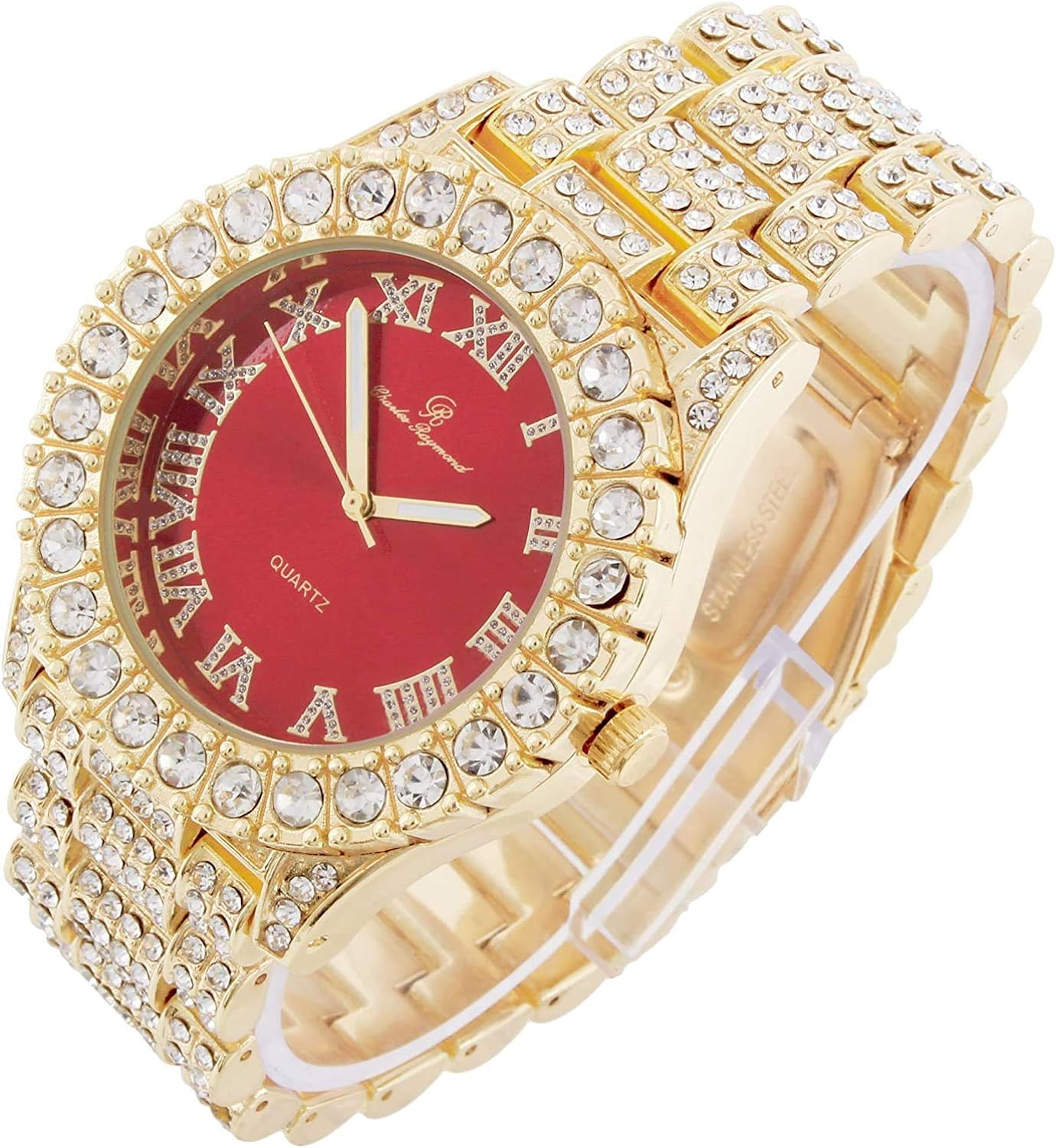 ST10327LA SILVER RED