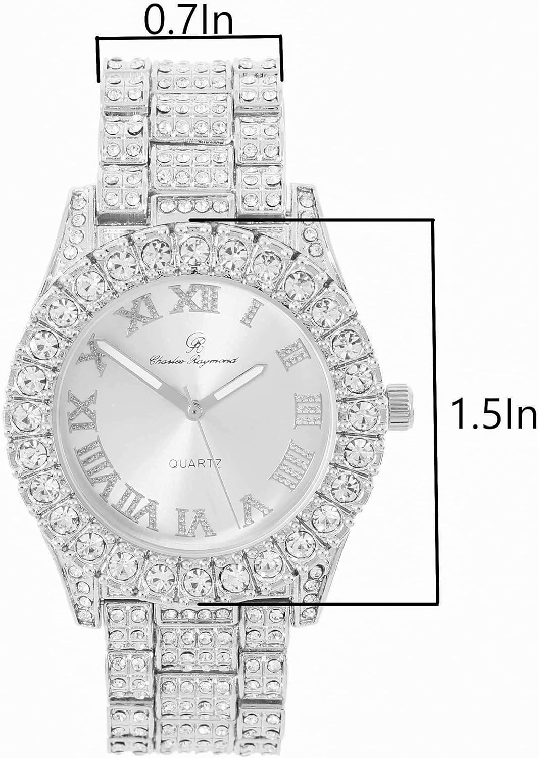 ST10327LA SILVER RED