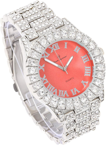 ST10327LA SILVER RED