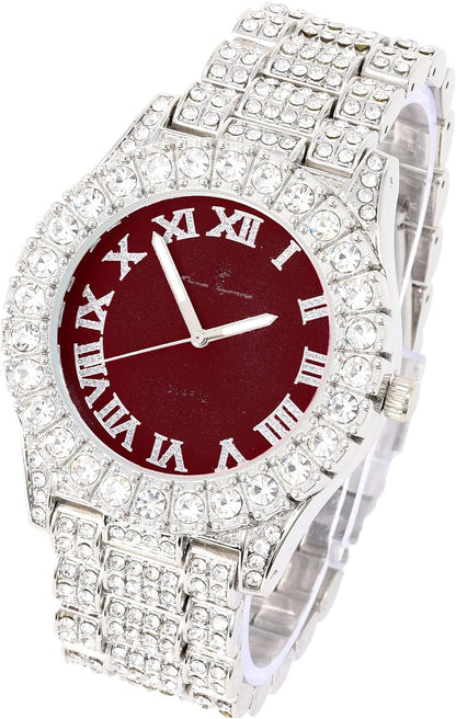 ST10327LA SILVER RED