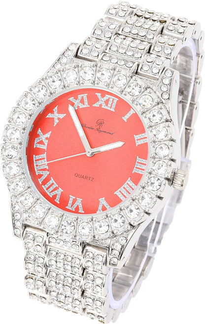 ST10327LA SILVER RED