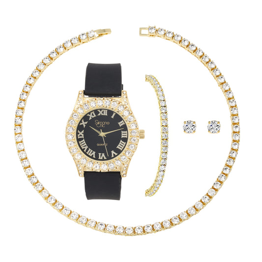 ST10357LA Gold Night Black Set